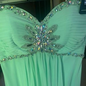 Green Prom Dress Size 2